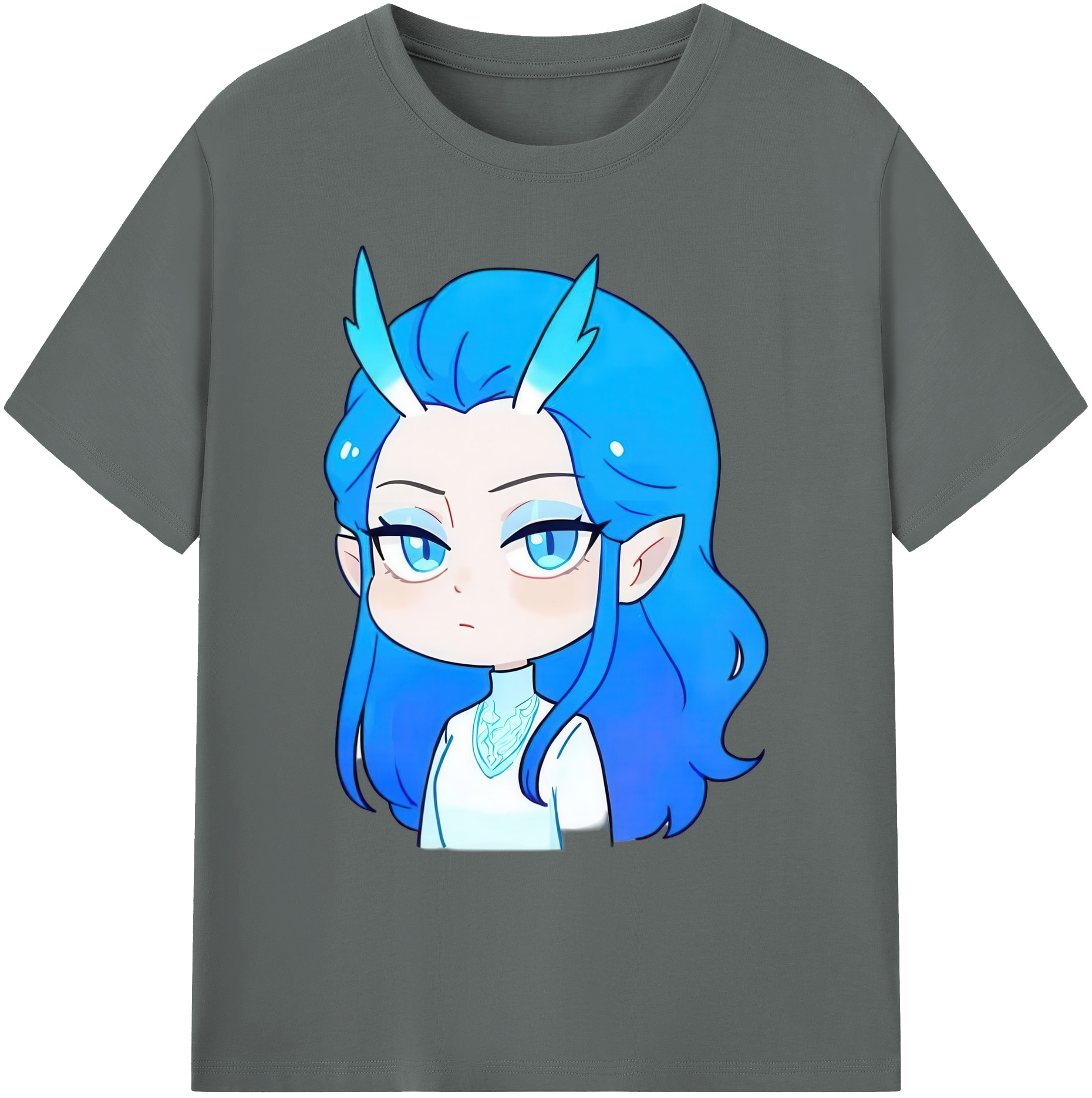（画像用） Ne Zha 2 ナタ 魔童の大暴れ 綿100％ メンズ半袖Tシャツ｜肌触りやわらか＆通気性